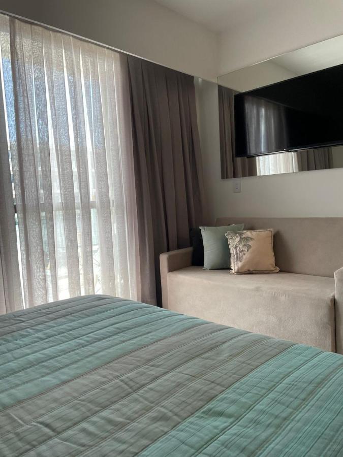 Flat Estudio De Luxo - De Muro Alto - Piscinas - Ideal Casais, Familias Com Criancas - Ap Completo - Ar Cond, Wi Fi, Netflix, Estacionamento - 400 Mt Do Mar Apartamento Pôrto das Galinhas