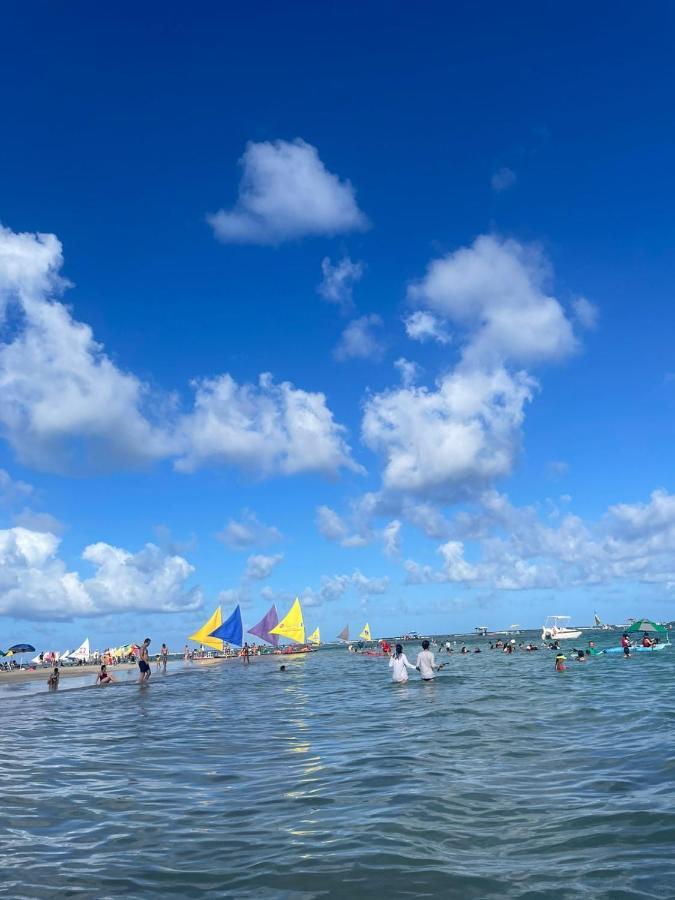 Apartamento Estúdio De Luxo Muro Alto: Praia, Piscinas E Conforto Familiar