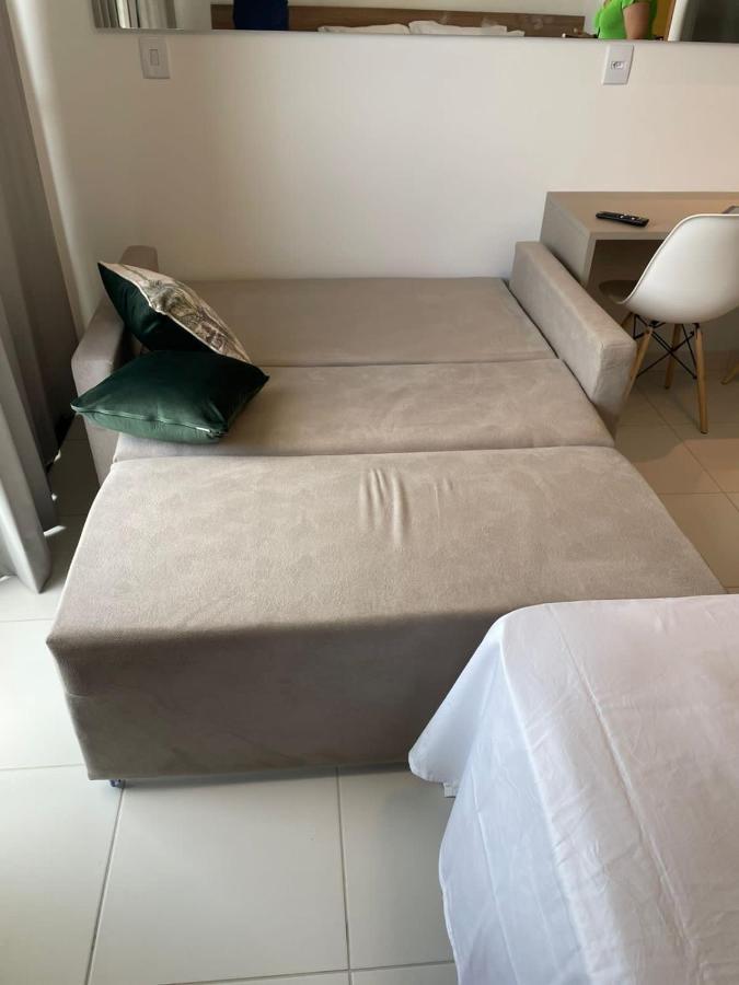 Flat Estudio De Luxo - De Muro Alto - Piscinas - Ideal Casais, Familias Com Criancas - Ap Completo - Ar Cond, Wi Fi, Netflix, Estacionamento - 400 Mt Do Mar Apartamento