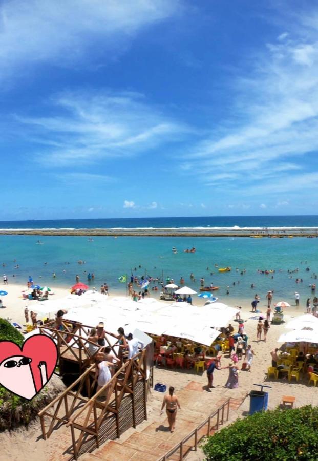 Flat Estudio De Luxo - De Muro Alto - Piscinas - Ideal Casais, Familias Com Criancas - Ap Completo - Ar Cond, Wi Fi, Netflix, Estacionamento - 400 Mt Do Mar Pôrto das Galinhas